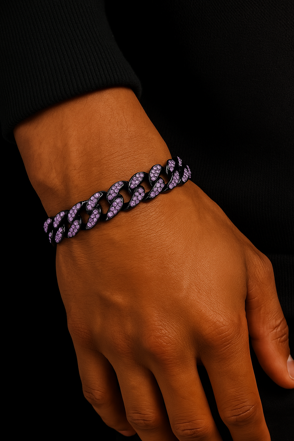 Royal Ice Bracelet – Purple Edition💜🍇