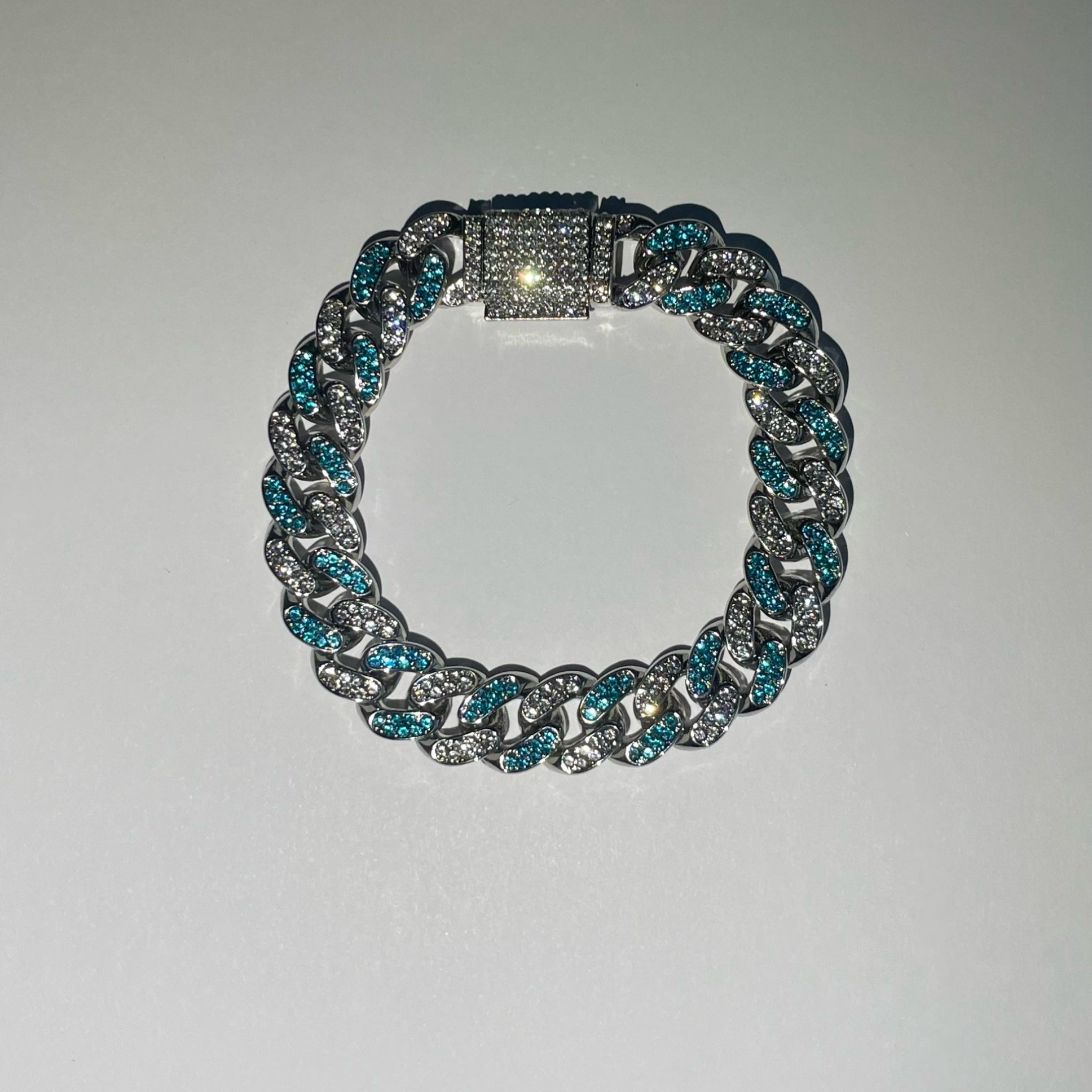 Blue Iced out Bracelet💦🥶