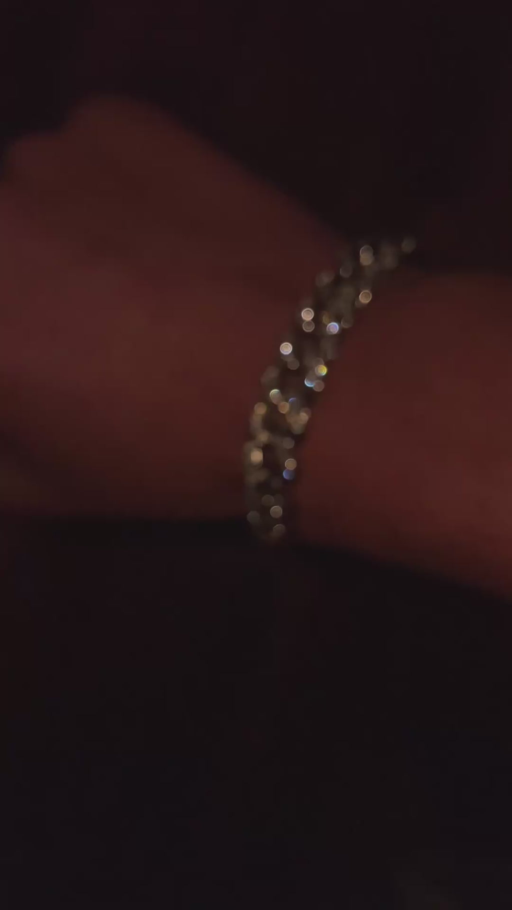 Iced Royale Bracelet – Silver Edition⛓️