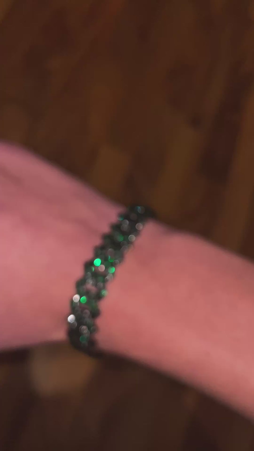 Emerald Frost Bracelet – Green Edition💚✨