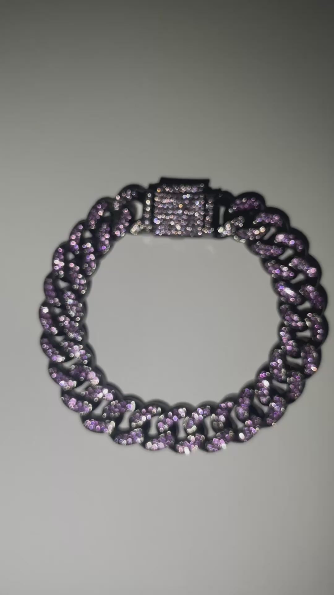 Royal Ice Bracelet – Purple Edition💜🍇